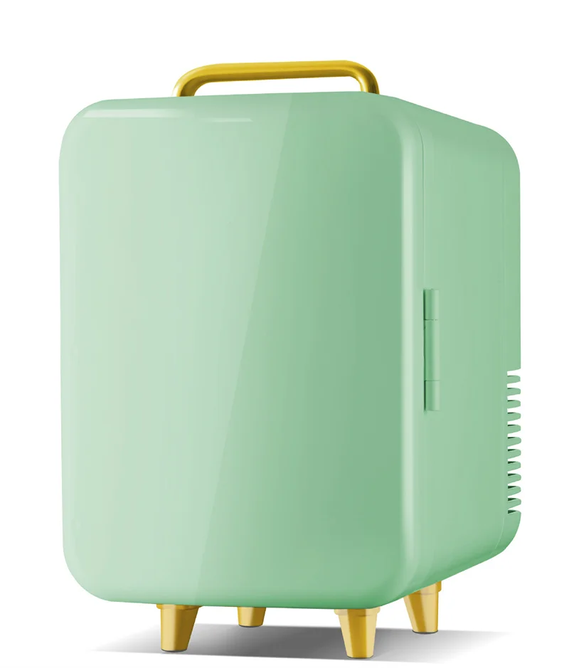 Mini nevera de belleza de 8L, refrigerador y calentador de 12V/220V, preservación de cuidado de la piel a temperatura constante para habitación y coche, portátil