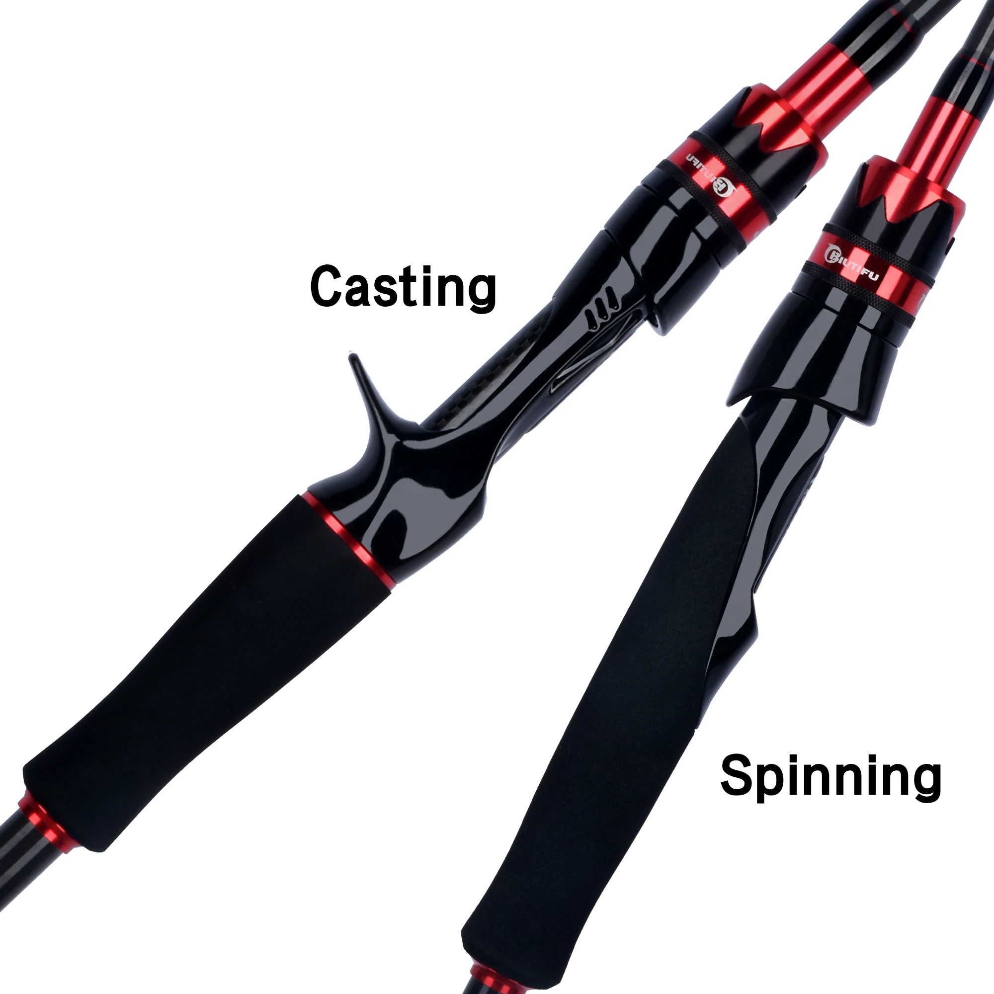 FELENHAI Spinning Casting Fuji Lure Fishing Rods 1.68/1.8/2.1/2.4/2.7/3.0/3.15m 30T Carbon 3-70g Baitcasting Travel Seabass Pole