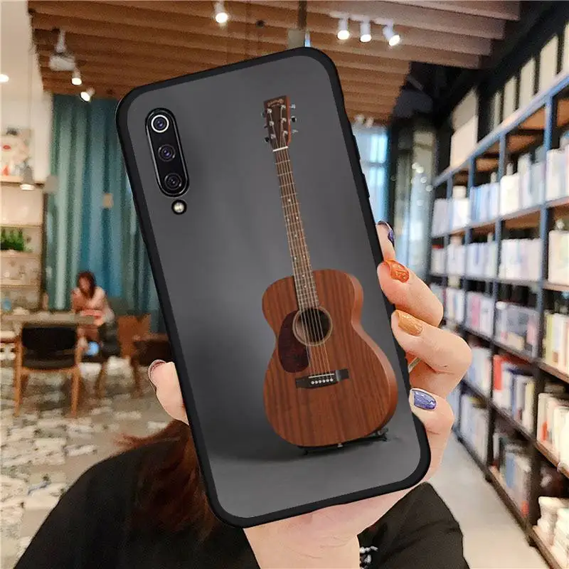 

Fashion Musical instrument guitar cool Phone Case For Xiaomi Redmi 7 9t 9se k20 mi8 max3 lite 9 note 8 9s 10 pro funda coque