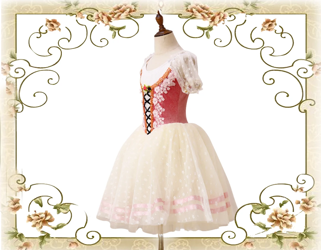 Новая балетная танцевальная юбка-пачка платье с фатиновой юбкой Gisele одежда для