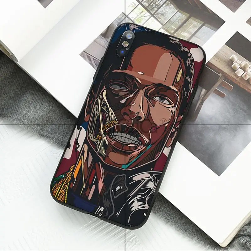 Чехол для телефона Ruicaica personity art rapper с цветной татуировкой Apple iPhone 8 7 6 6S Plus X XS MAX 5 5S SE