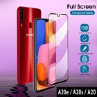 Защитное стекло 15D для Samsung Galaxy A20e, A20s, A20, защита экрана с полным покрытием, закаленное стекло на SM A205, A207, A202, F, DS, пленка