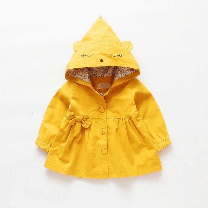 Осенние детские куртки в европейском стиле; модное manteau enfant fille; милое пальто и куртки в горошек для девочек; Casaco Menina; сезон весна - Цвет: As picture