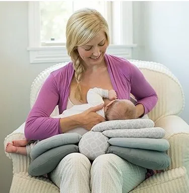 Newborn Baby Nursing Pillow Infant Bebe Multifunctional Breastfeeding Layered Cover Cushion Baby Adjustable Feeding Pillows