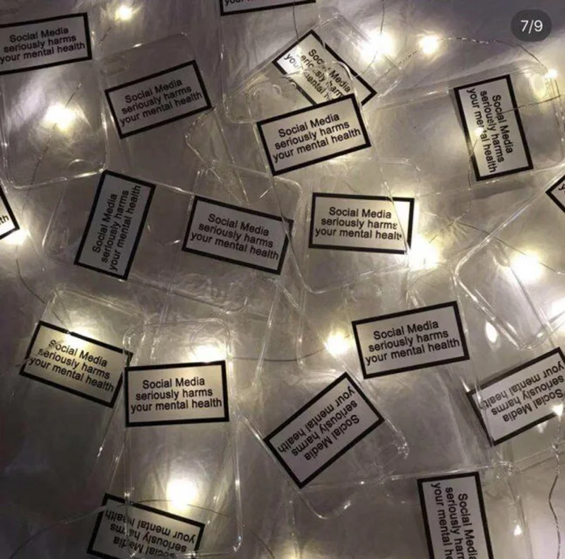 Социальные медиа серьезно вредит вашему умственному здоровью мягкие чехлы из