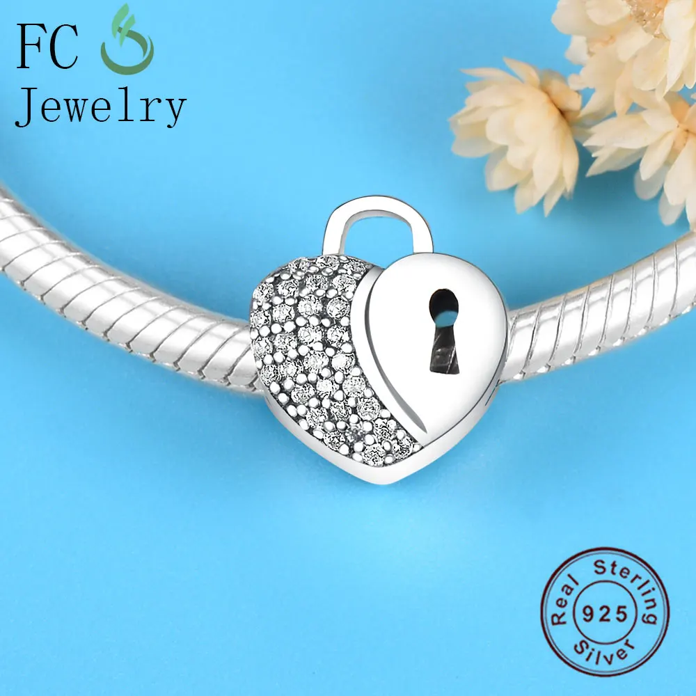 FC Jewelry подходит для оригинального бренда очаровательный браслет 925 Серебряный