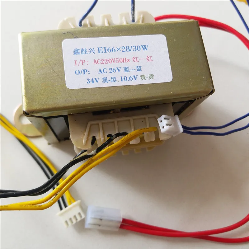 26V 0.65A 34V 0.28A 10,6 V 0.28A трансформатор 220V 30VA EI66* 28 пистолет горячего воздуха Распайка сварочная станция 852D+ клемма трансформатора