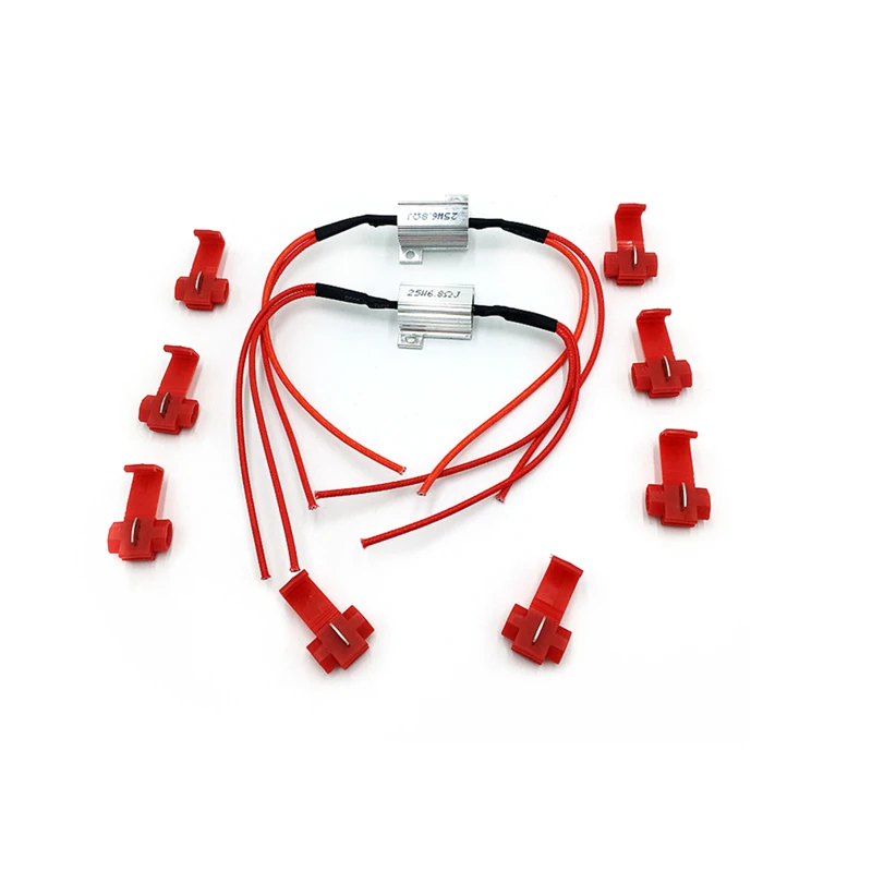 12 В 25 Вт нагрузочные резисторы светодиодный индикатор скорости вспышки