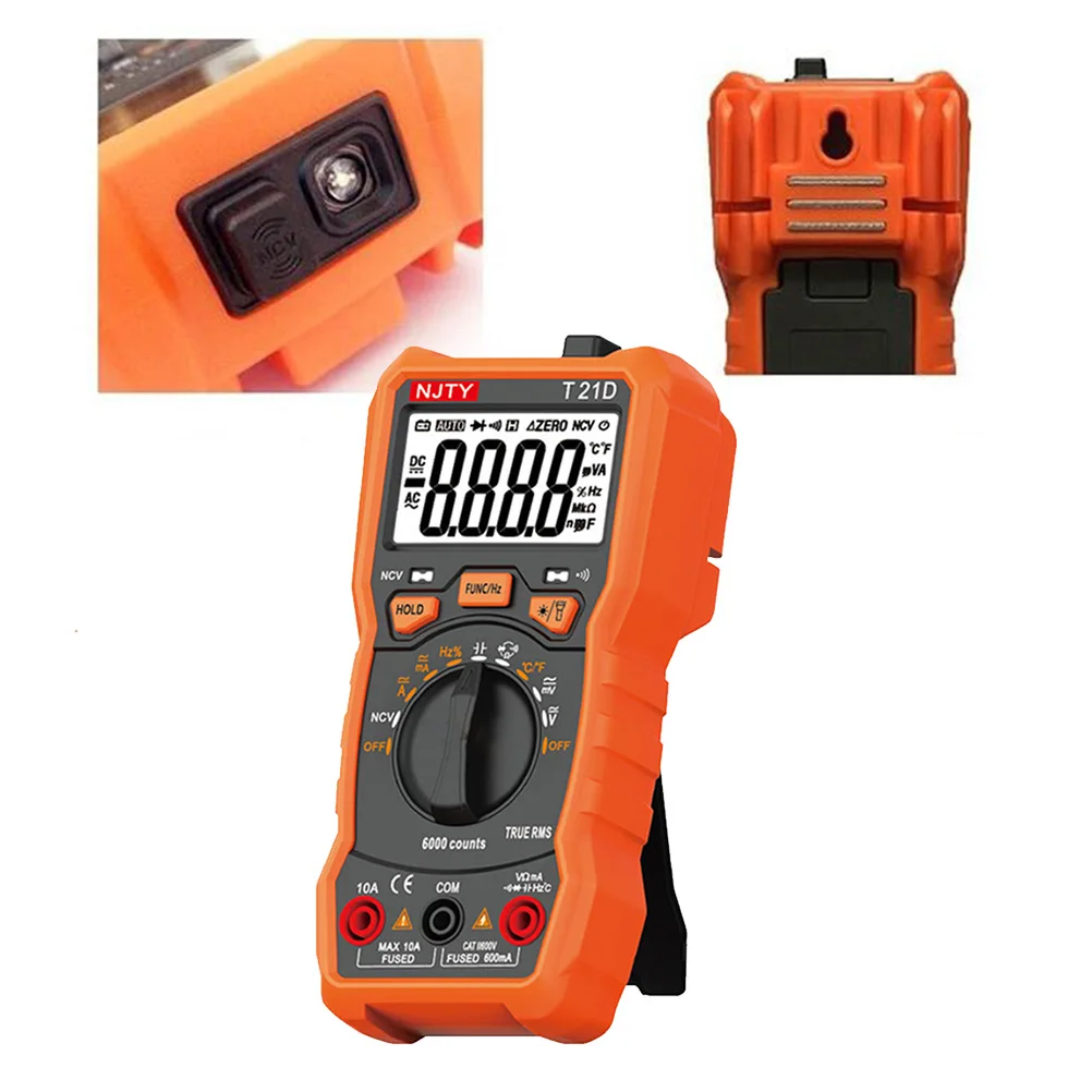 1 шт. ЖК цифровой мультиметр Профессиональный Многофункциональный Вольтметр для