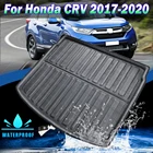 Для Honda CRV CR-V 2017 2018 2019 2021 2020 верхнее положение задняя багажная подкладка для груза коврик для багажника напольный лоток для багажа грязевой ковер