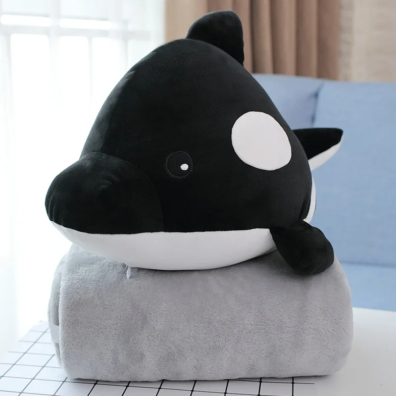 50 см Кит Акула искусственная рыба мягкая мультяшная кавайная морская животная с