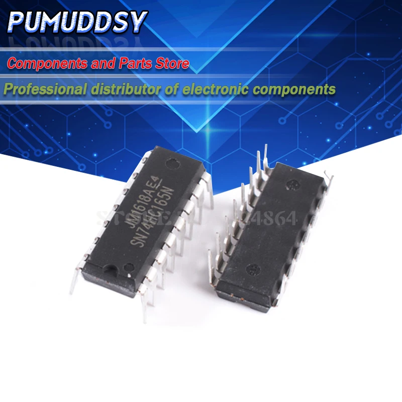 10 шт. SN74HC165N DIP16 SN74HC165 DIP 74HC165N 74HC165 новый и IC|Интегральные схемы| |