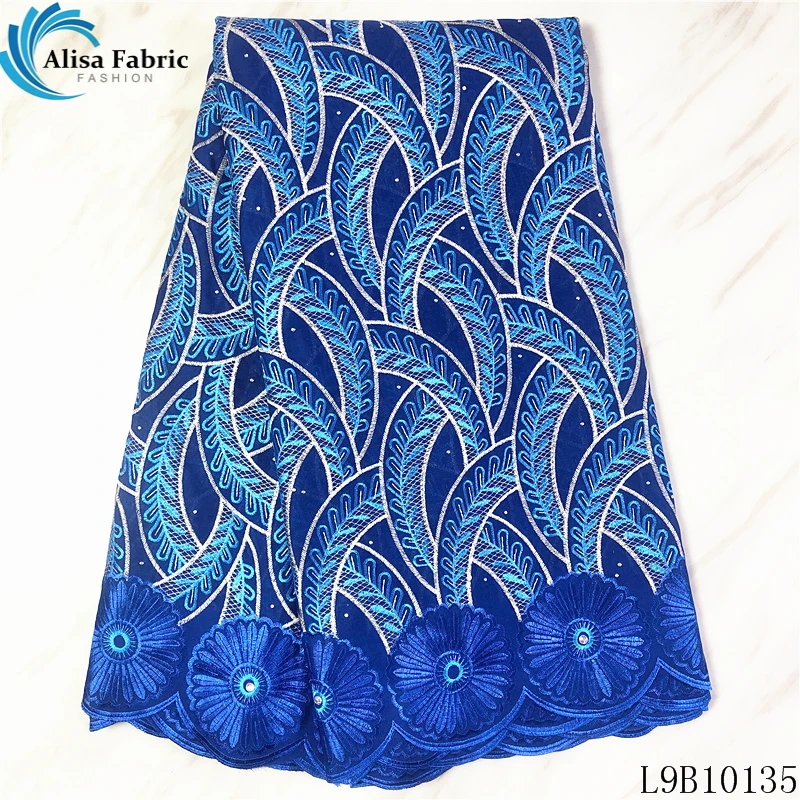 

Nigerian Cotton Lace Fabric High Quality Lace 2020 Swiss Voile Lace Fabric Embroidered African dry Lace for Christmas Decoration