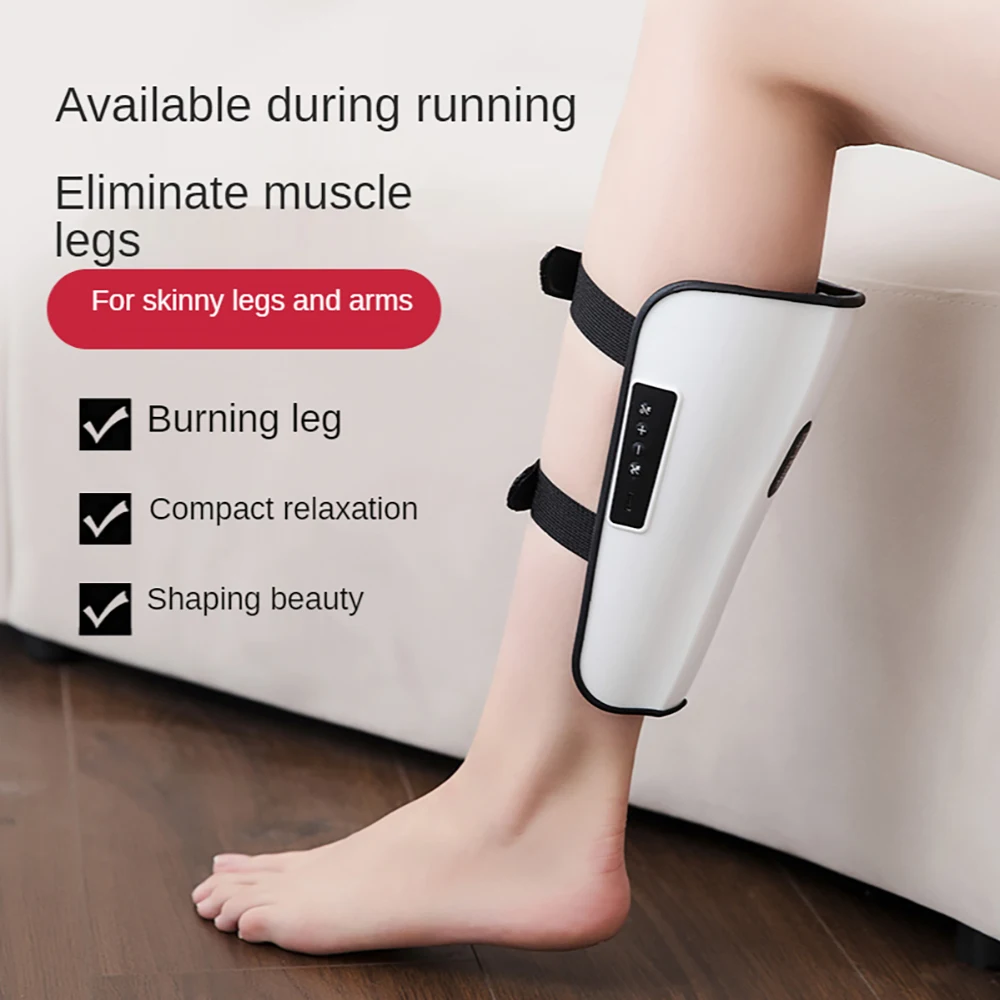 

EMS Leg Massager Pressotherapy Air Compression Circulation Knee Pad Brace Varicose Veins Physiotherapy Foot Calf Massage