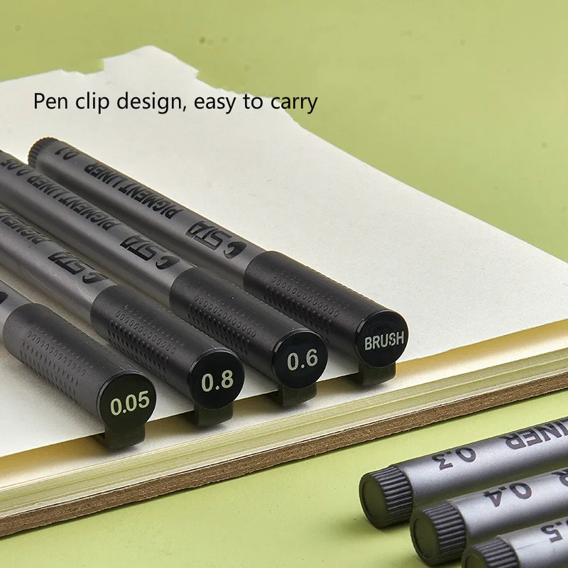 Игольчатая ручка Fineliner графическая художественная специальная кисть ручной