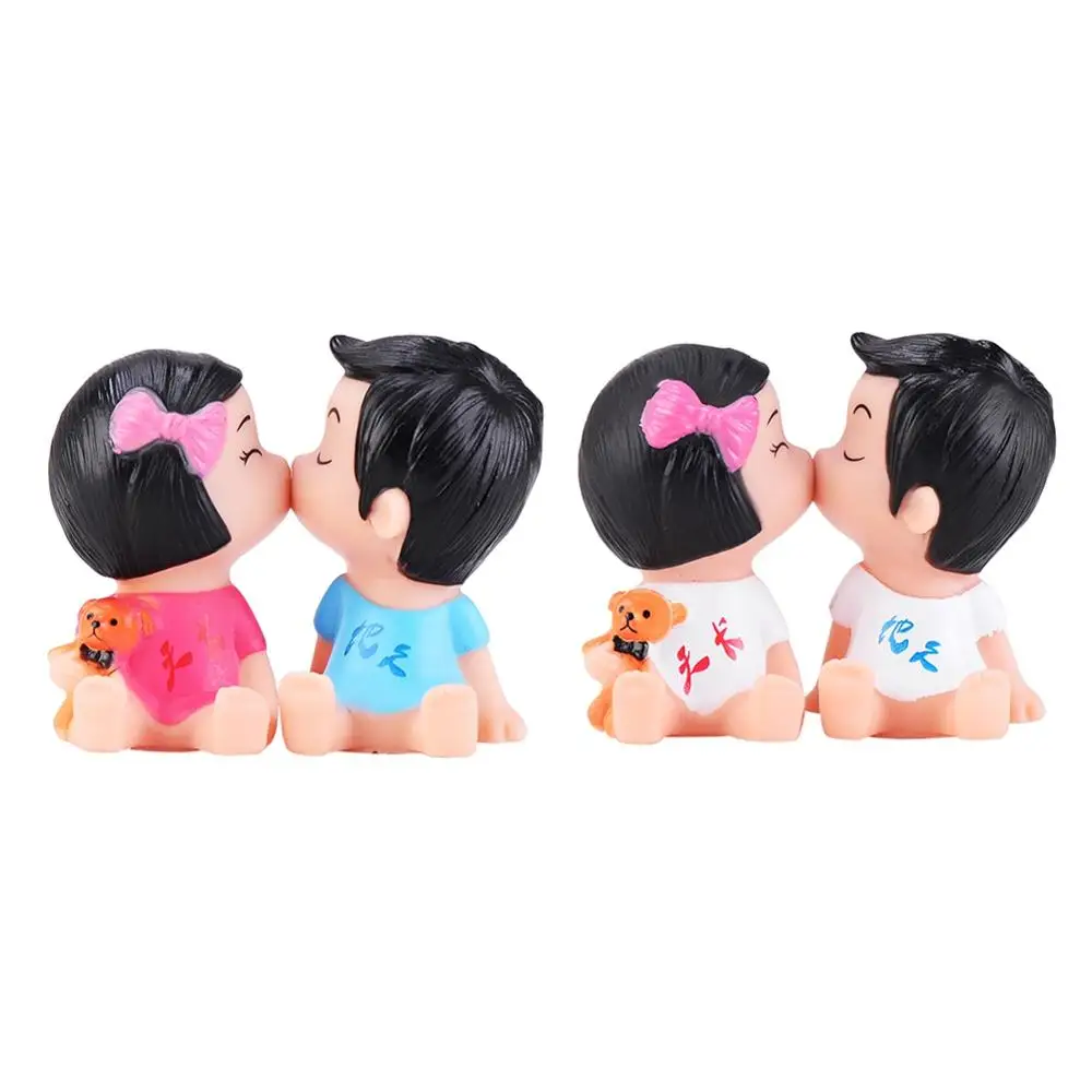 Kiss Doll DIY Cake Decoration Creative Couple Wedding Birthday Gift Party Decorating Supplies PVC Crafts Set | Дом и сад