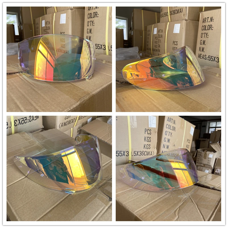 Профессиональный мотоциклетный гоночный шлем козырек на все лицо линза шлема