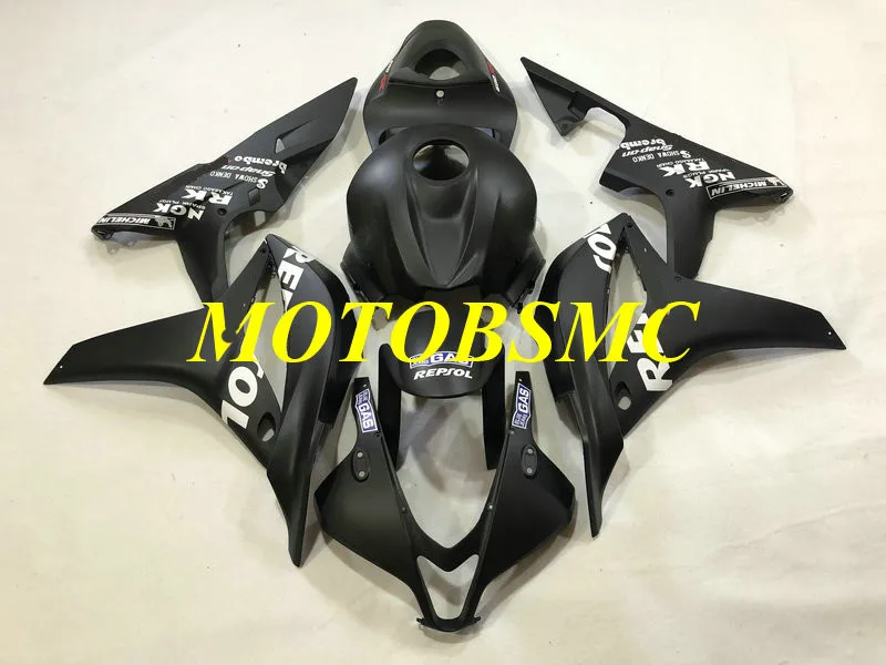 Комплект обтекателей для мотоцикла CBR600RR 07 08 CBR 600 RR F5 600RR 2007 2008 ABS матовые черные
