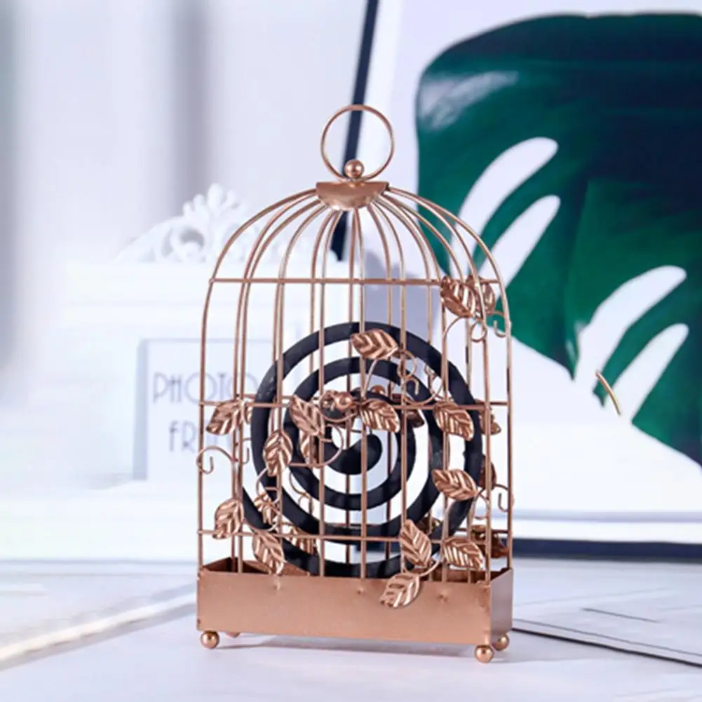 

Nordic Retro Iron Insect Mosquito Coil Holder Innovative Home Incense Sandalwood Mosquito Repellent Coil Holder