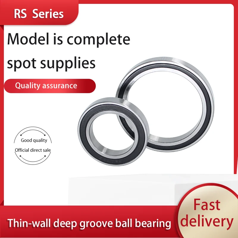 1 PC Groove ball bearing 6815-2RS 61815RS 1000815 inner diameter 75 outer diameter 95 height 10mm rubber cover.