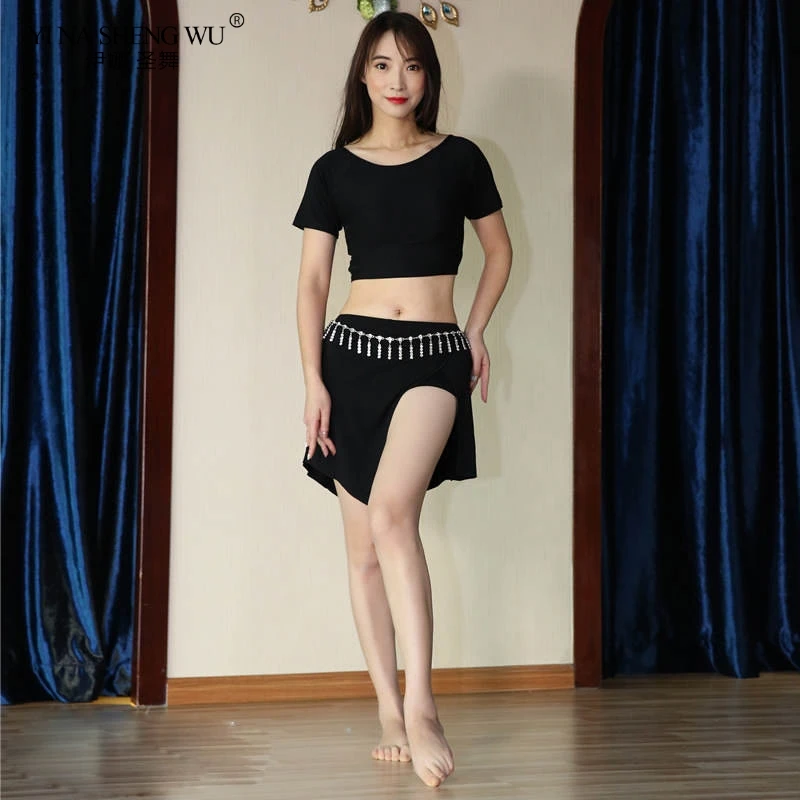 Новое поступление женская одежда для танца живота из модала короткая юбка с