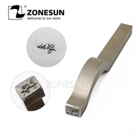 zonesun custom mold metal stamping tools for jewelry steel stamp punch embossing tools ring bracelet necklace buckle