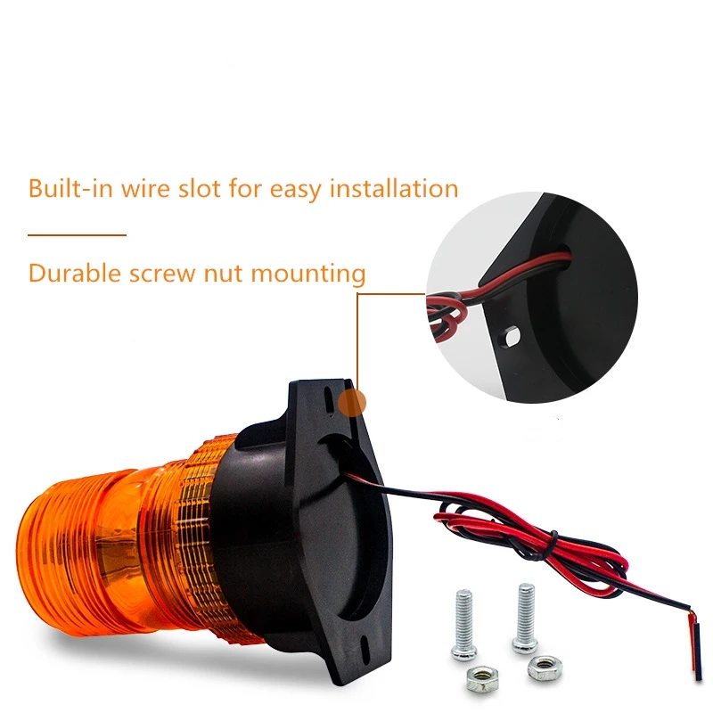 30 светодиодов автомобиля Strobe Light аварийная лампа для школьного Предупреждение