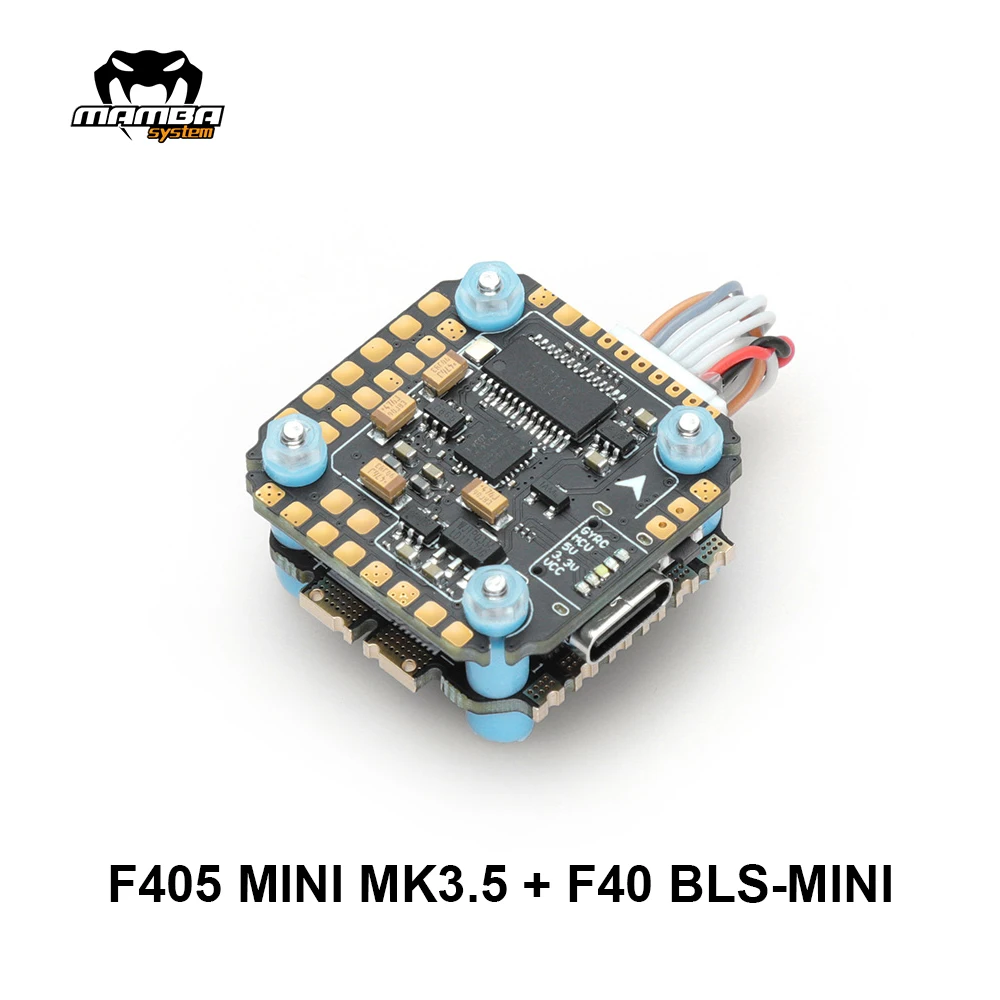 Diatone MAMBA BASIC F405 MINI MK3.5 40A 6S 8Bit Flight Controller Stack F4 FC ESC электронный регулятор скорости 20