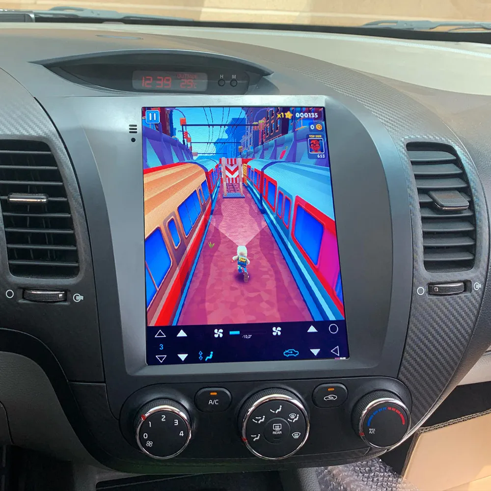 Автомагнитола 2 din для Kia Cerato 3 2013 2014 2015 2017 с экраном в стиле Tesla радио