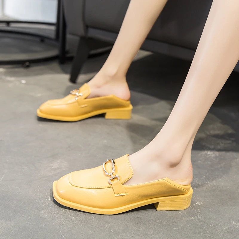 Элегантный светильник Зеленые лоферы Женская обувь на низком каблуке Туфли