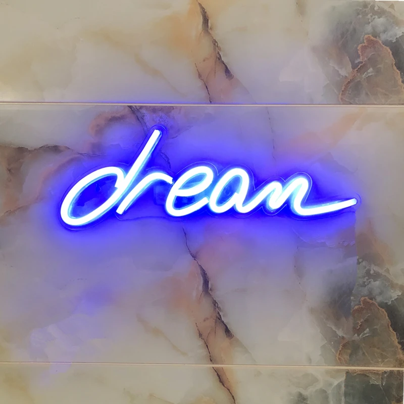 Модный Цветной Радужный светодиодный неоновый светильник Праздничные