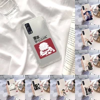 tokyo revengers phone case transparent for vivo s 9 7 6 iqoo neo 7 5 3 z3 z1 x e pro soft tpu clear mobile bags