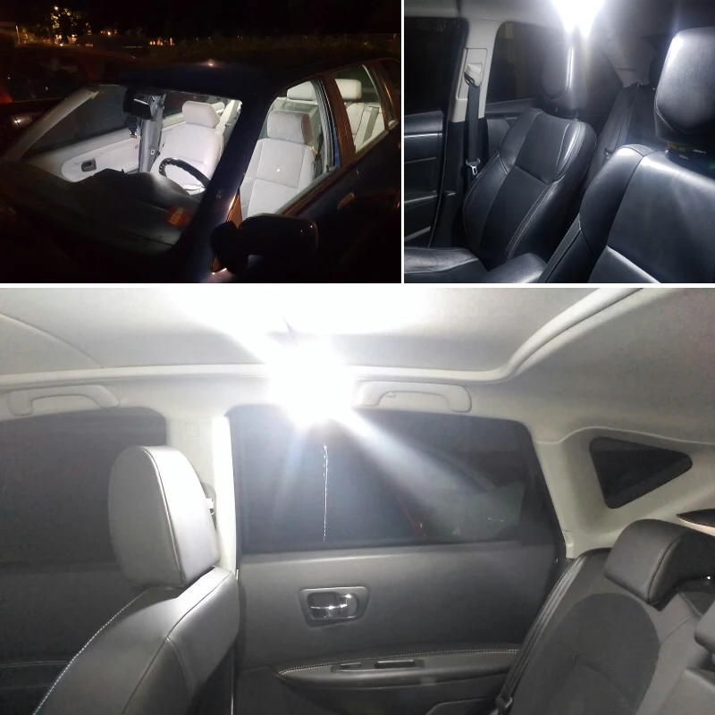 Светодиодсветильник панель COB Festoon Super White автомобильная лампа для чтения T10 W5w