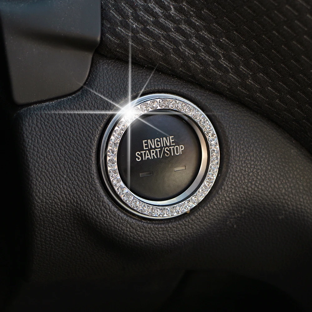 Автомобильный двигатель старт стоп зажигание ключ кольцо наклейка для Nissan Qashqai