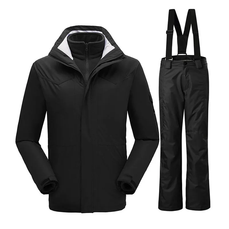 Новинка 2019 зимний лыжный костюм для улицы термо водонепроницаемый ветрозащитный
