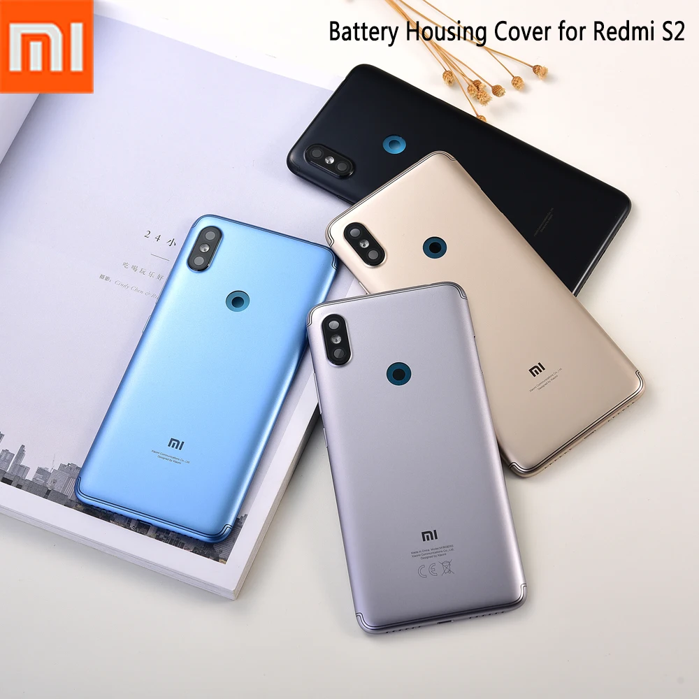 Чехол для Xiaomi Redmi S2 Оригинальный чехол Y2 задняя крышка аккумулятора жесткий