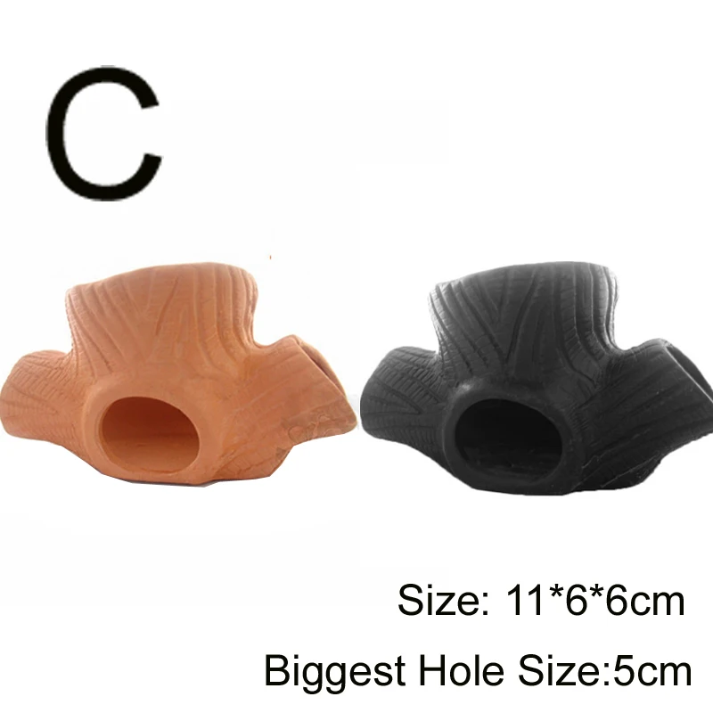 Аквариумное украшение керамическая рыба скрывающая пещера для водного растения