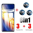 Гидрогелевая пленка для xiaomi poco x3 pro, пленка для защиты экрана pocophone little x, 3pro, poko x3 pro, m2102j20sg, стекло для объектива камеры