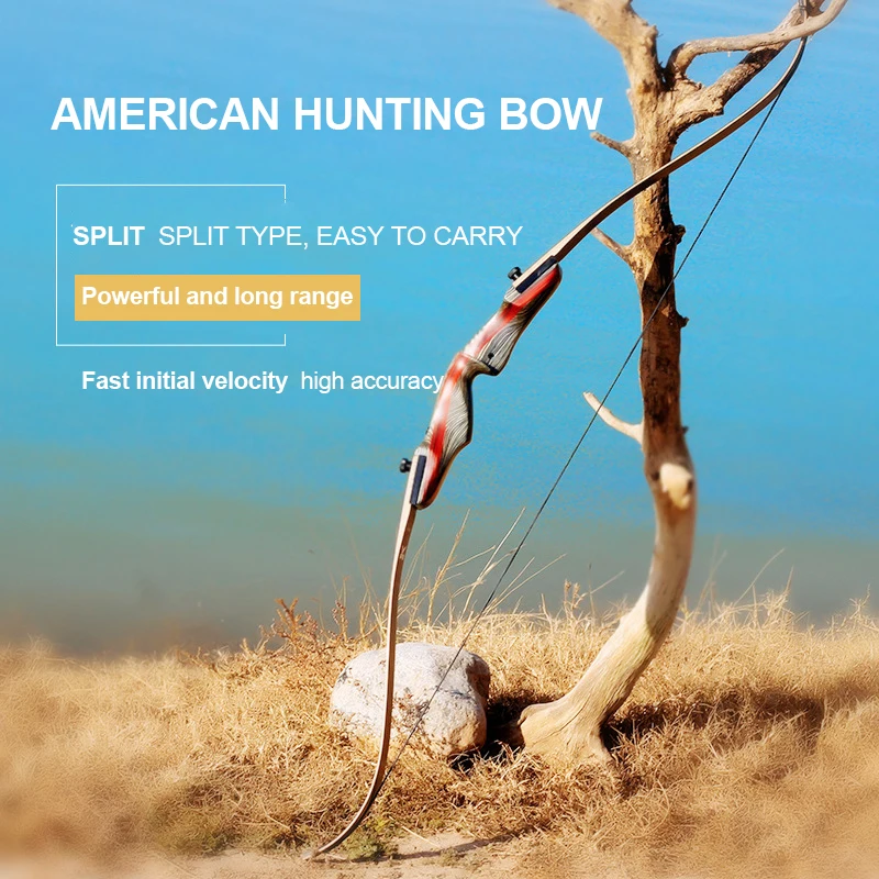 

Традиционный лук и стрела для охоты Black Hunter, деревянный лук для реверсивной съемки на открытом воздухе