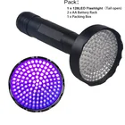 TMWT УФ-фонарик черный свет 100 LED 395 нм ультрафиолетового детектор для собак мочи животное Красители кровать ошибка скорпион