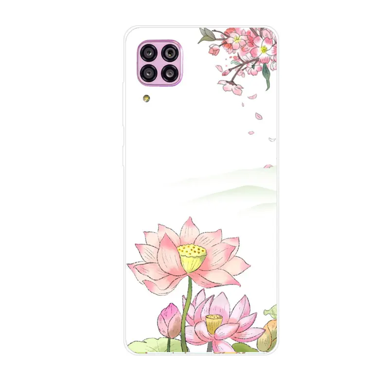 

Huawei P40 Lite Case Fashion Soft Silicone Protection Back Cover For Huawei P40 Lite P 40 Lite Nova 6 SE Popular Painted Cases