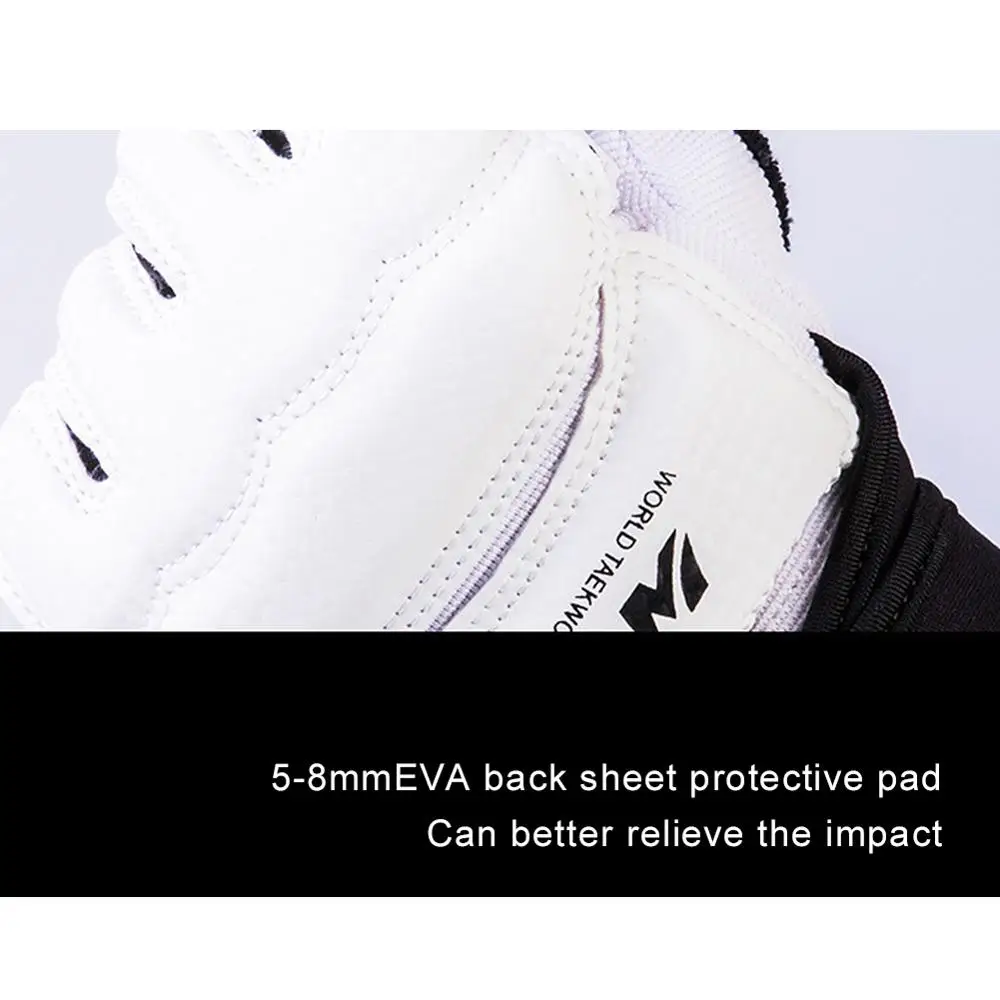 Перчатки для ног на тайквондо одеваются под форму руки взрослых и детей для защиты пальцев рук и ладоней, боксерских перчаток, карате, борцовских носков и оборудования для единоборств.