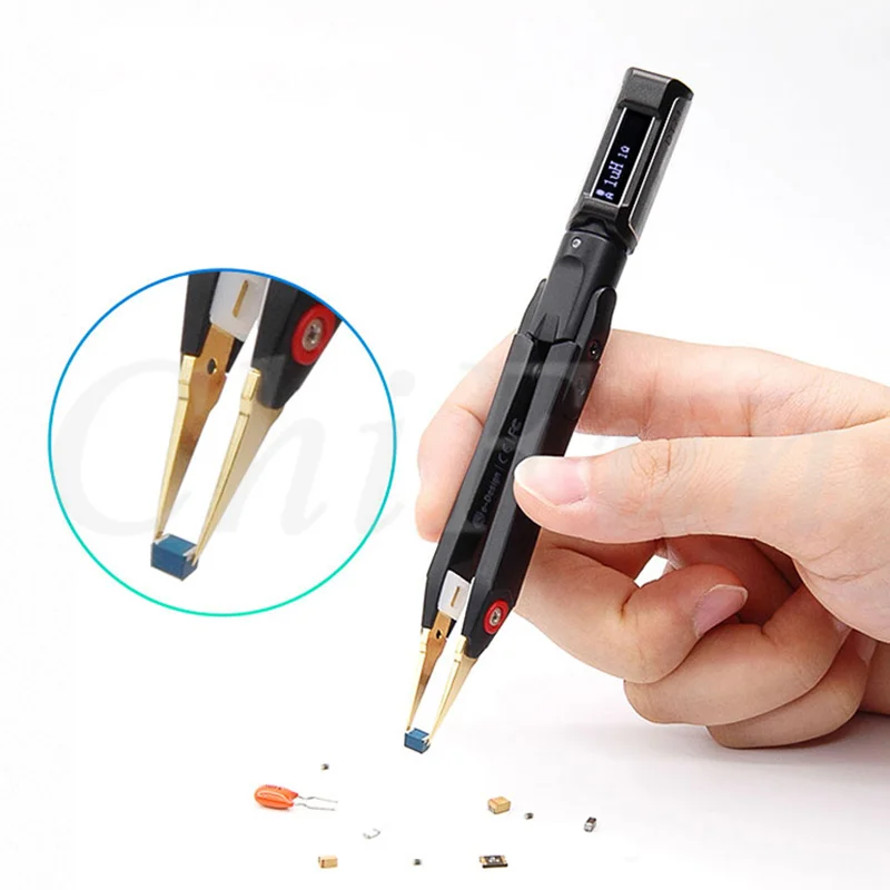 Бесплатная доставка портативные цифровые умные пинцеты DT71 LCR метр генератор