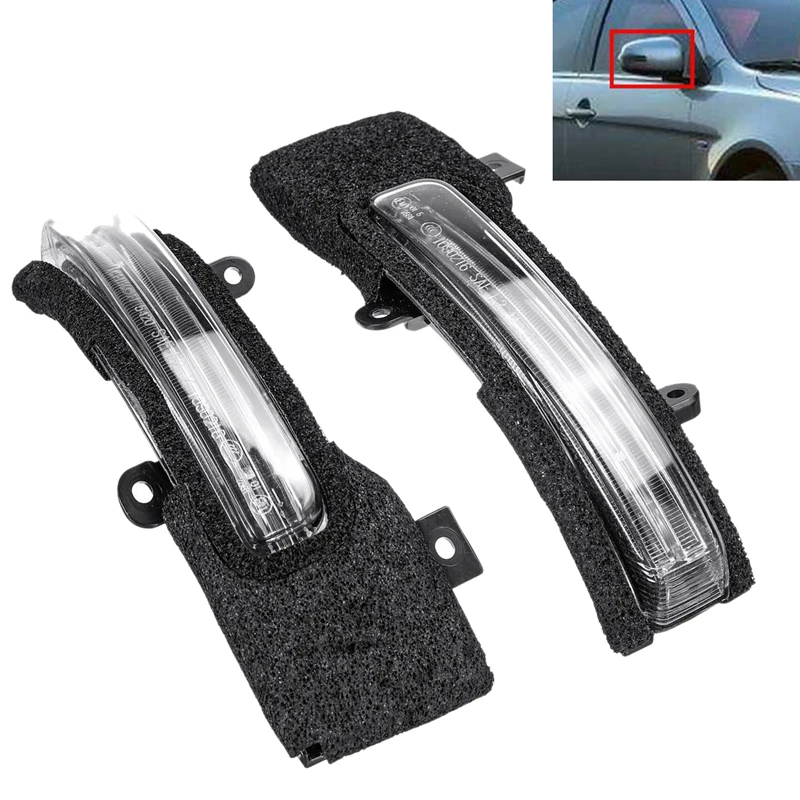 Автомобильный зеркальный светильник заднего вида Светодиодный указателя