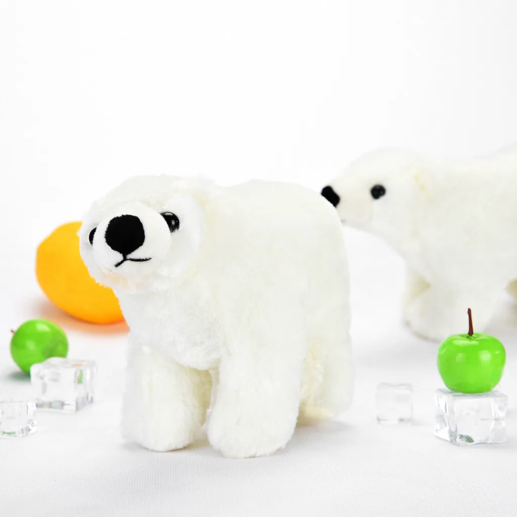

HIINST Cartoon Polar Bear Stuffed Plush Toys Creative Animal Toys Kawaii Home Collection 2021