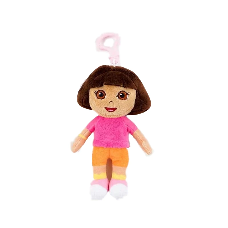 10-dora-14cm Горячая натуральная Дора-путешественница, плюшевая игрушка до детского сада, Милые сапожки Дора 15-30 см, мягкие куклы, вечерние украшения, высокое качество - Цвет: 10-dora-14cm