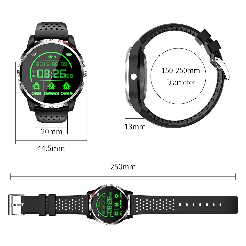 

W3 Smart Watch ECG PPG Blood Pressure Heart Rate Sports Tracker Fashion Men Waterproof Sports SmartWatch For IOS Android