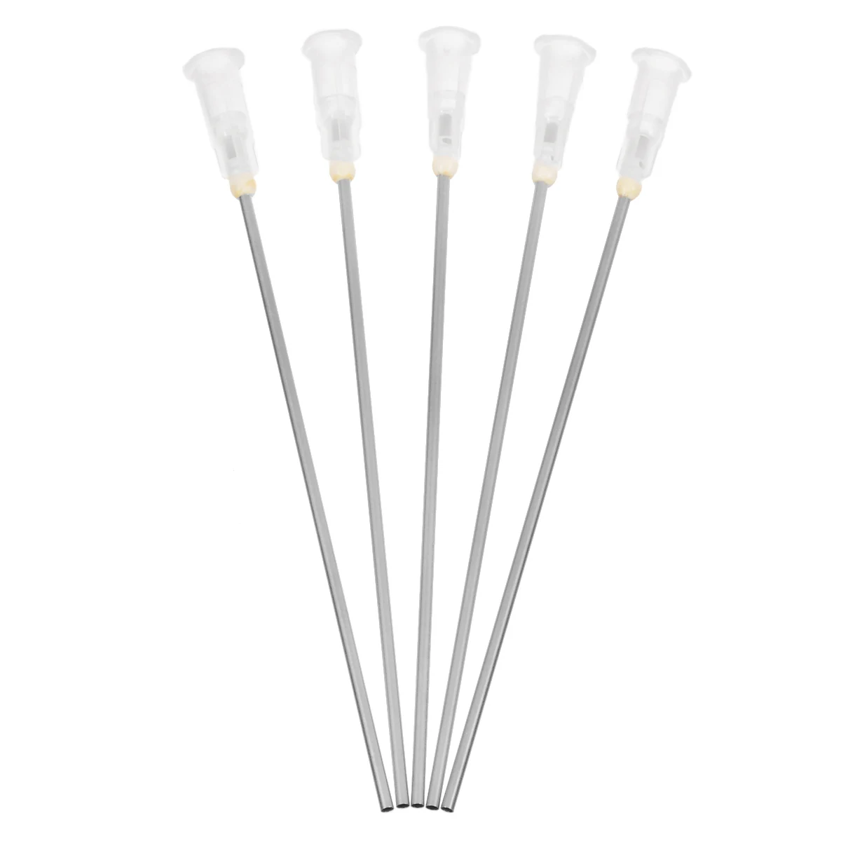 5 шт. Лидер продаж белая тупые дозирующие иглы 100 мм Пластик + металлический