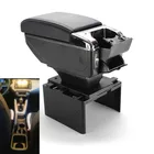 Подлокотник для Nissan micra, центральный контейнер для хранения с подстаканником, пепельница, новинка, micra k14