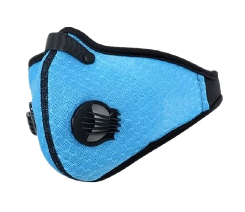 PM2.5 анти-Дымчатая унисекс маска для рта анти-загрязнения дышащая Беговая Половина лица маска для рта Анти-пыль велосипедная маска для лица